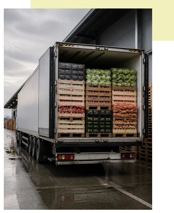 Перевозка плодоовощной продукции в Астрахань по цене от 5138 р. | Агросервис-Стр