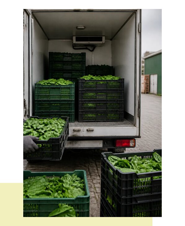 Перевозка шпината в Астрахань с сохранением свежести продукции
